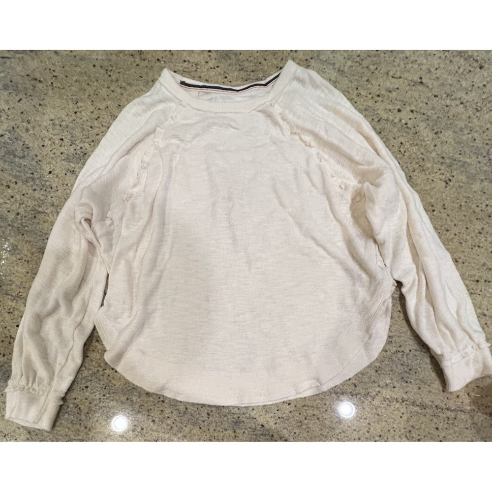 Anthropologie Pilcro Pullover Women S White Sweater Boho